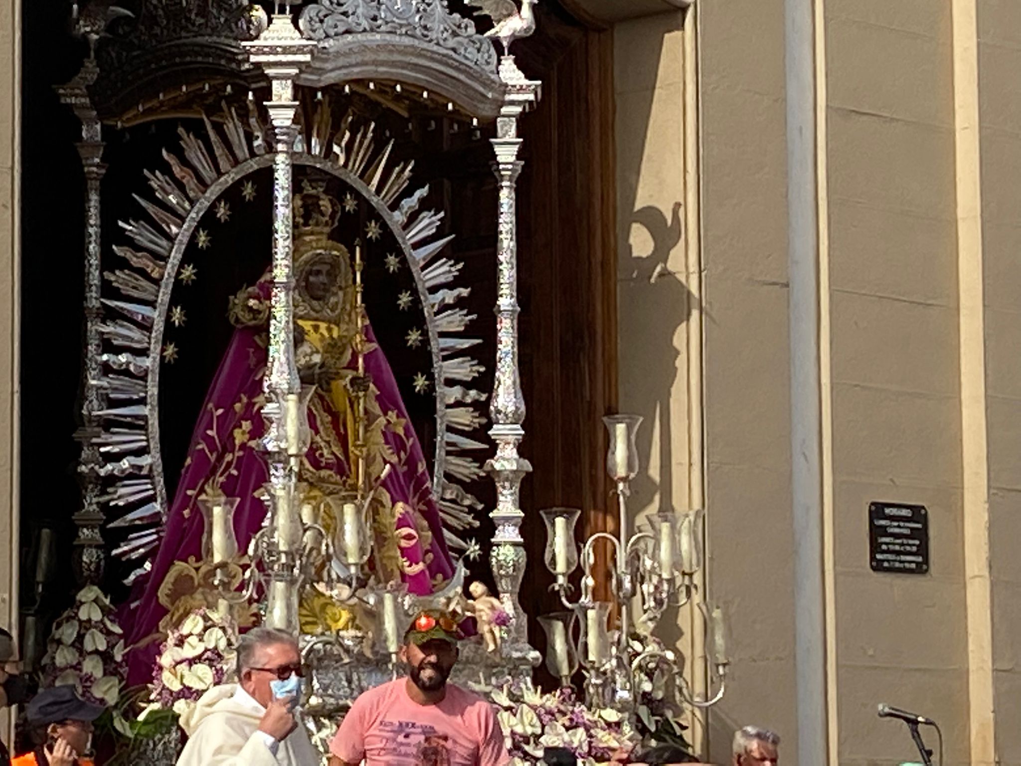 D A Grande De Las Fiestas En Honor A La Virgen De Candelaria