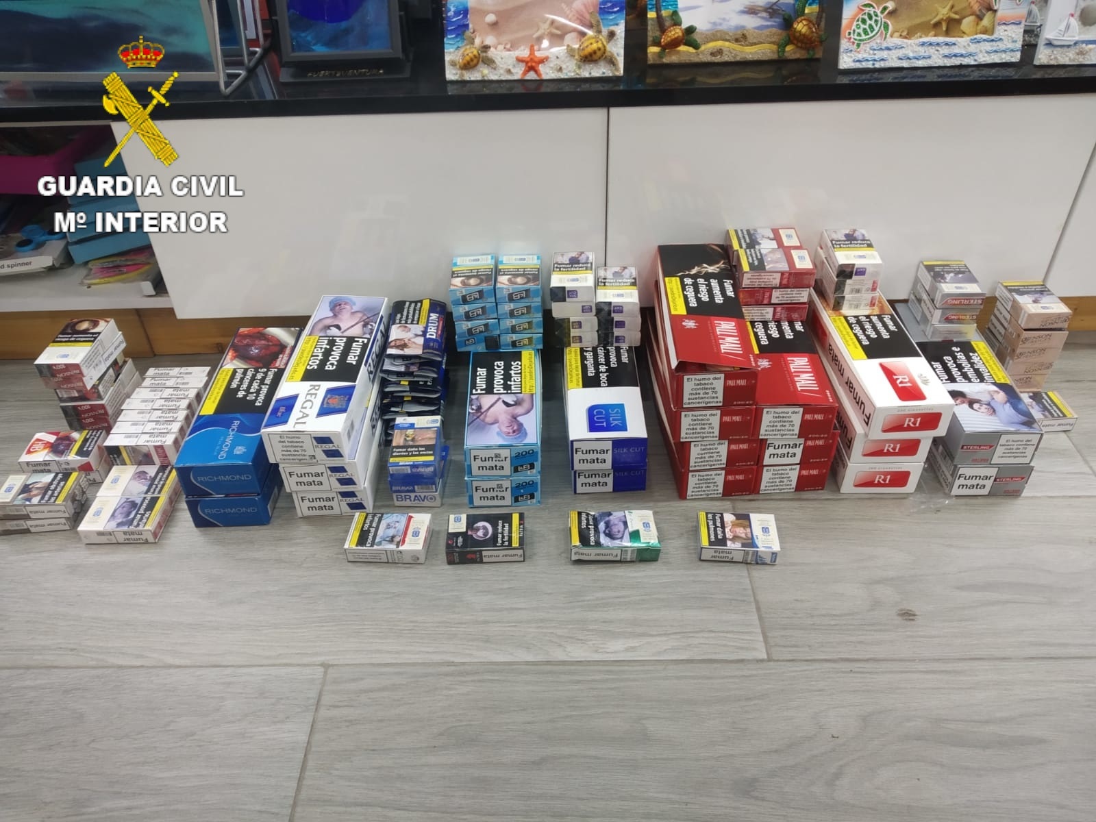 Intervienen Cajetillas De Tabaco Ilegal En Fuerteventura