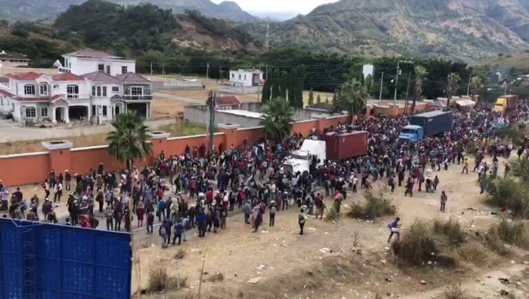 Disuelven en Guatemala la caravana de migrantes que pretendían llegar a Estados Unidos