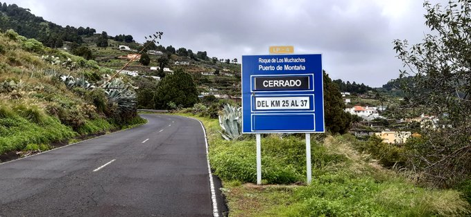 Abiertas las carreteras del Roque de los Muchachos y Los Brecitos