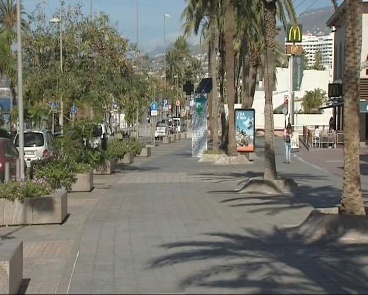 Las zonas turísticas vuelven a estar desiertas