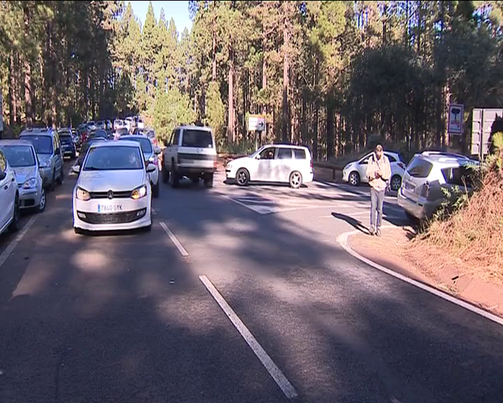 Herida grave tras ser atropellada en las Cañadas del Teide