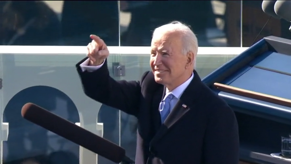 Biden toma posesión como el presidente 46 de Estados Unidos