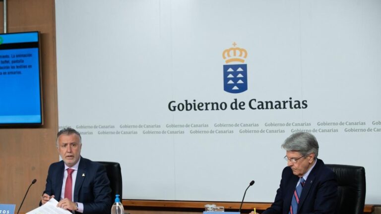 El Gobierno canario libera fondos para aprobar las ayudas directas este mes