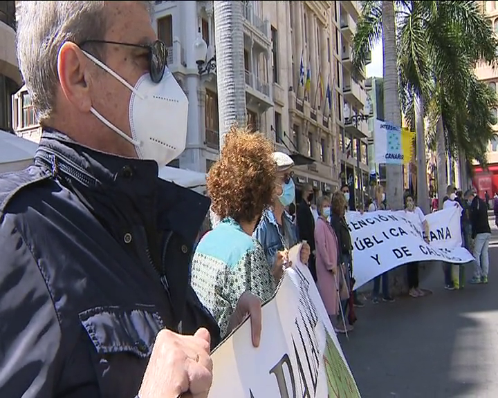 Canarias se suma a las manifestaciones en defensa de una sanidad pública