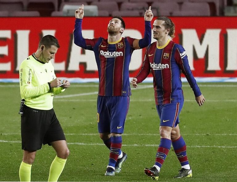 El FC Barcelona retoma la ‘Champions’ con Messi en un gran momento