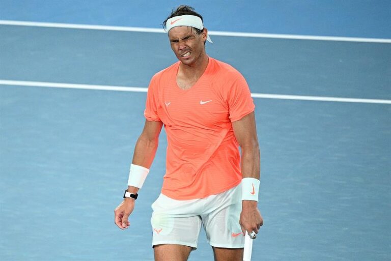 Nadal cae en cuartos de final de Australia ante Tsitsipas