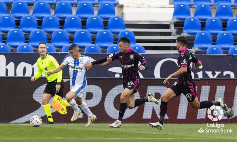 El Leganés logra su récord de victorias seguidas en el fútbol profesional gracias al Tenerife