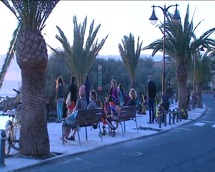 Vecinos de Valle Gran Rey piden que se eviten las aglomeraciones durante la puesta del sol en el Charco del Conde