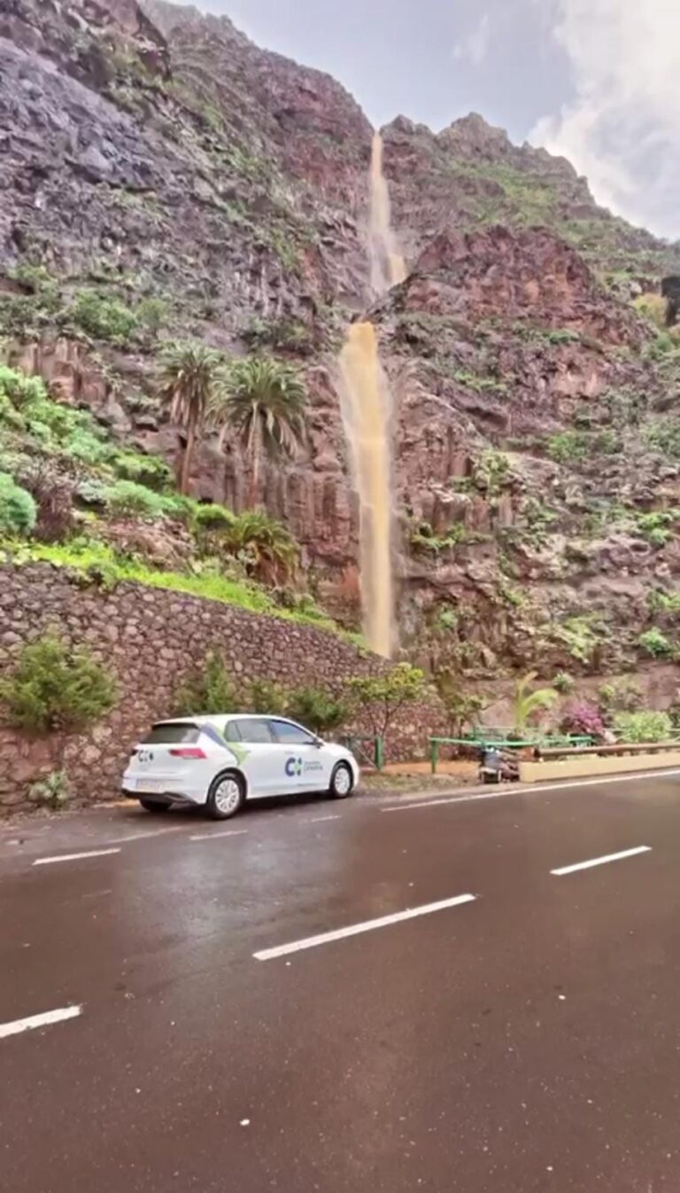 La vaguada atlántica comienza a traer lluvia a la islas