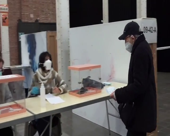 La participación en las elecciones catalanas es hasta el momento del 45,6 por ciento, 22 puntos menos que en 2017