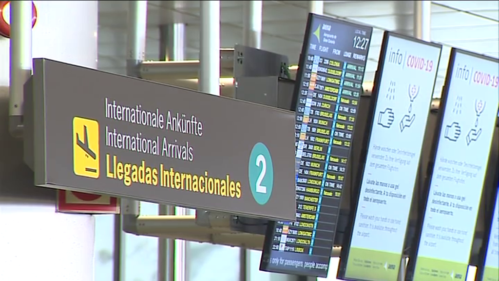 Canarias recuperó en abril las llegadas internacionales por avión precovid