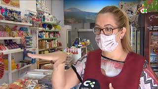 Atraco en una tienda de Santa Cruz de Tenerife | Telenoticias 1 (11/03/2021)