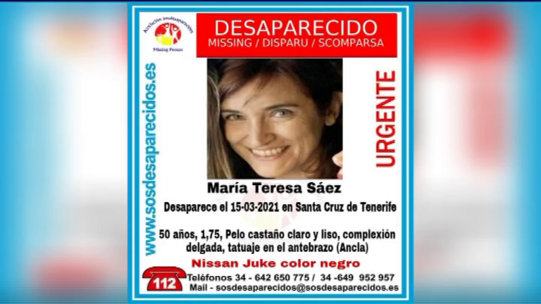 Piden la colaboración ciudadana para encontrar a María Teresa Sáez