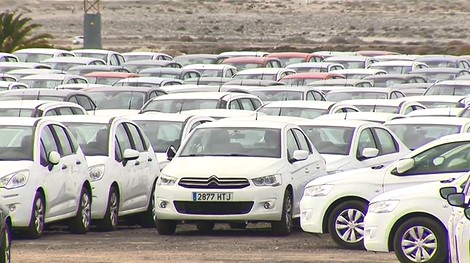 Pérdidas millonarias para el sector de los coches de alquiler