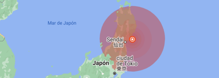 Un terremoto de magnitud 7,2 sacude el noreste de Japón con alerta de tsunami