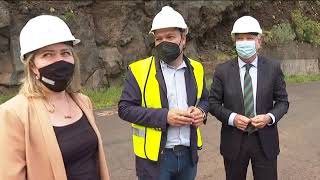 La carretera del sur de La Palma crece | Telenoticias2 (07/04/2021)