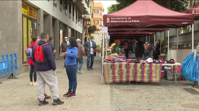 Regresa el mercadillo de Santa Cruz de La Palma