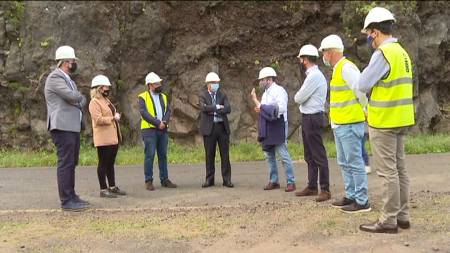 Las obras de la carretera del sur de La Palma, a un año de acabar