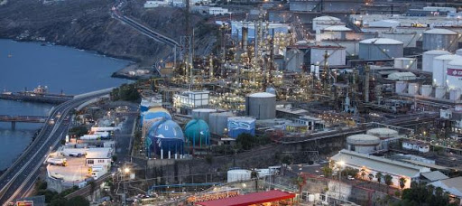 Comienza el desmantelamiento de la refinería de Santa Cruz de Tenerife