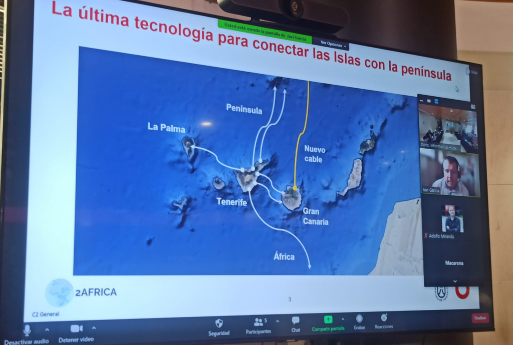 Canarias contará con un cable submarino que impulsará el 5G en 2023