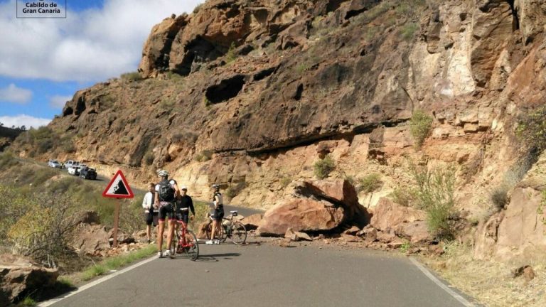 Comienzan las obras de la carretera de la Presa de las Niñas, en Gran Canaria