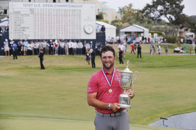 Jon Rahn logra el primer Abierto de Estados Unidos para el golf español