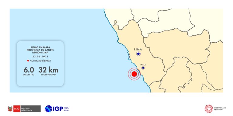 Perú registra un terremoto de magnitud 6 que sacude la región de Lima