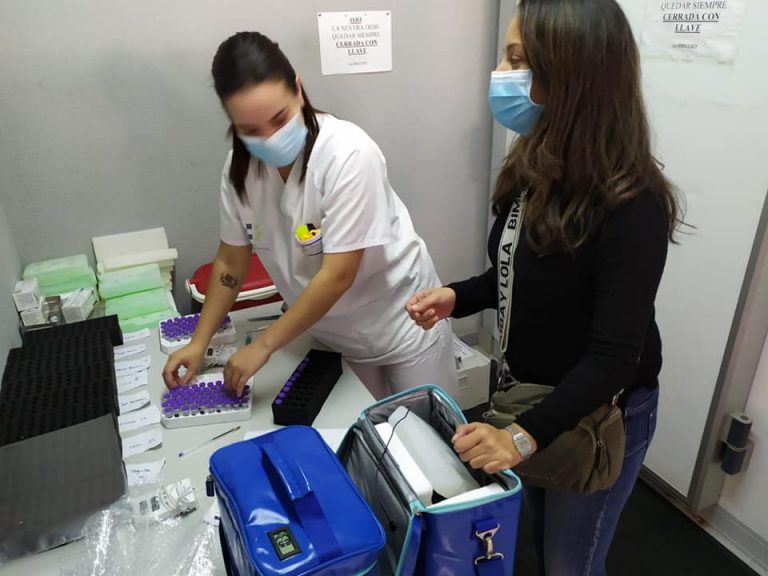 Sanidad ha administrado un total de 3.109.793 dosis de vacunas contra la COVID-19