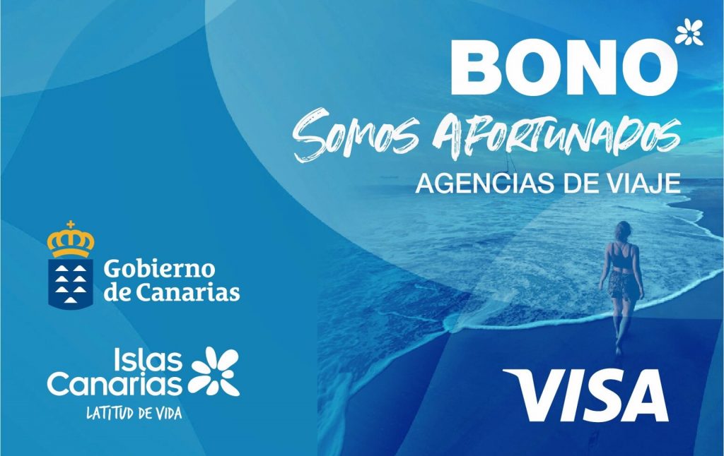 Canarias comienza a activar las tarjetas virtuales de los Bonos Turísticos Somos Afortunados