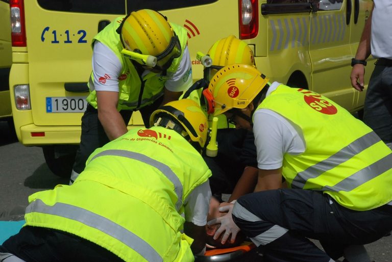 Un hombre resulta herido al ser atropellado en La Palma