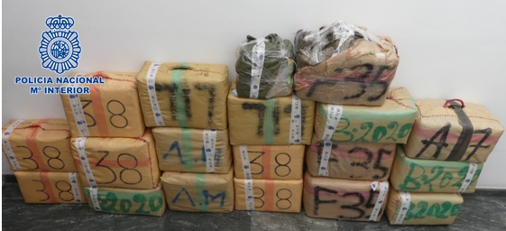 Dos detenidos en Fuerteventura con 1.270 kilos de hachís destinados a la Península