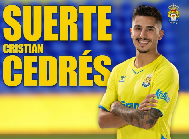 Cristian Cedrés rescinde contrato con la UD Las Palmas