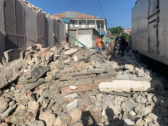 terremoto en el oeste de Haití