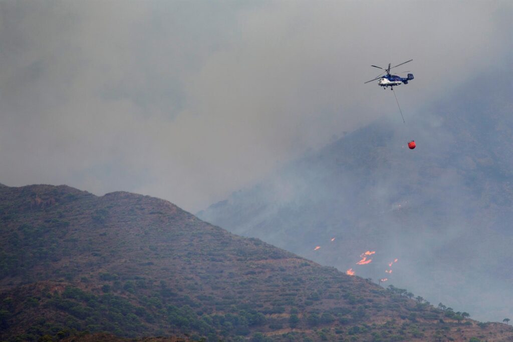 El incendio de Málaga ha arrasado 9.670 hectáreas
