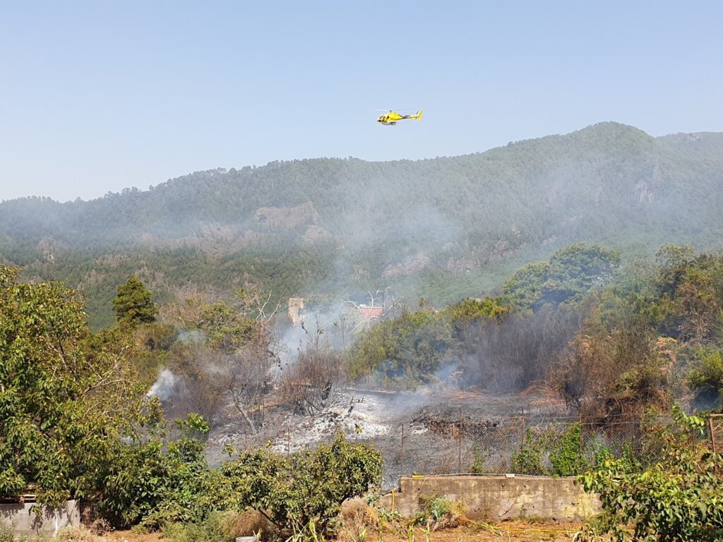 Alerta por riesgo de incendios forestales en las islas occidentales y Gran Canaria