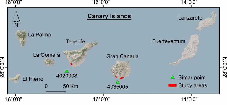 La ULPGC y la ULL analizan los temporales marinos en las costas turísticas de Canarias