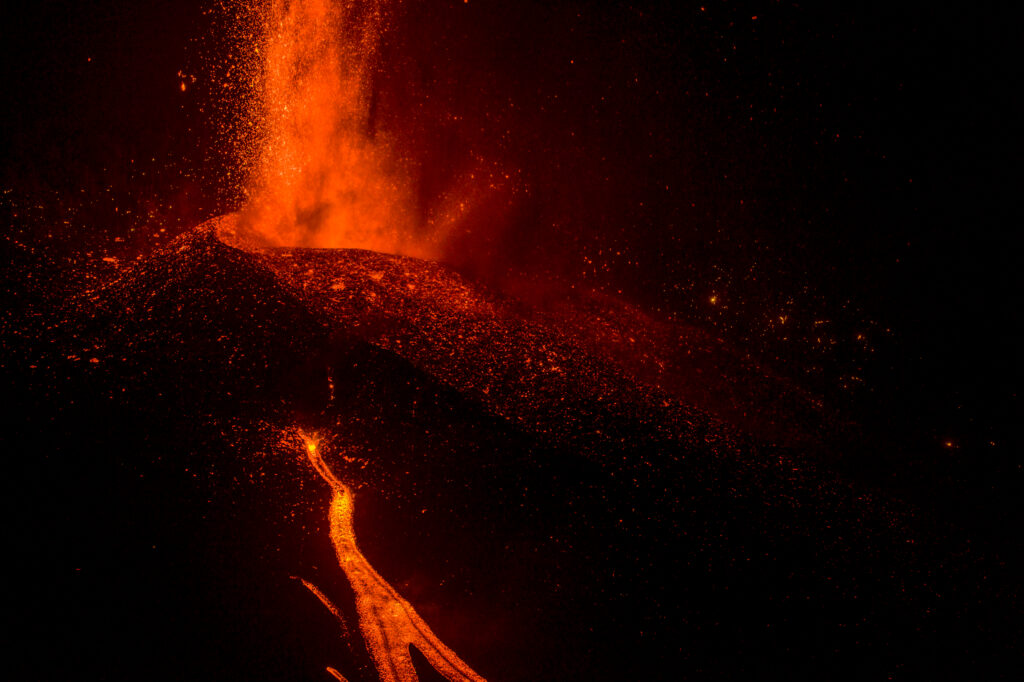 Copernicus destaca el volcán de La Palma en balance de su décimo aniversario