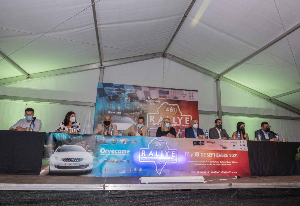 El 46 Rally La Palma Isla Bonita alza el telón tras su presentación oficial