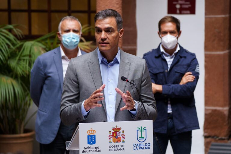 Pedro Sánchez visita mañana lunes La Palma, que inicia reparación tras fin erupción