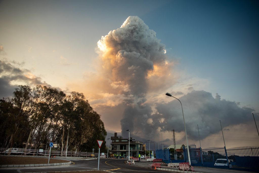 Evacúan los barrios de Tajuya y Tacande por aumento de la explosividad del volcán