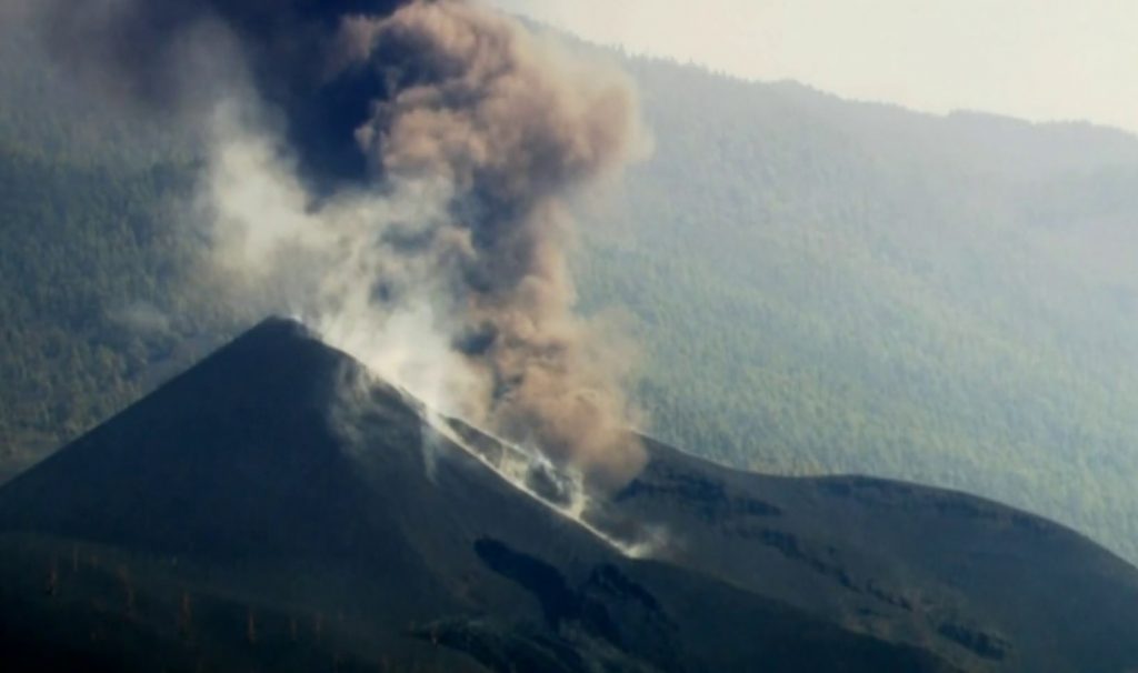 Las partículas de dióxido de azufre del volcán de La Palma llegan a Cuba
