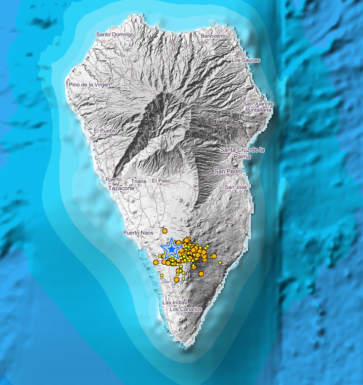 Enjambre sísmico en La Palma