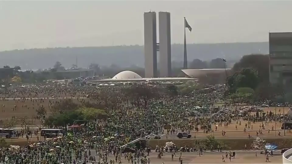 Manifestaciones en Brasilia