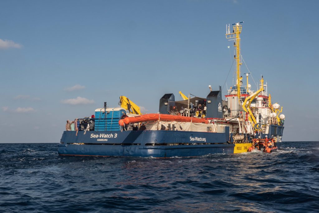 El 'Sea Watch 3' vuelve a la zona de rescate del Mediterráneo central