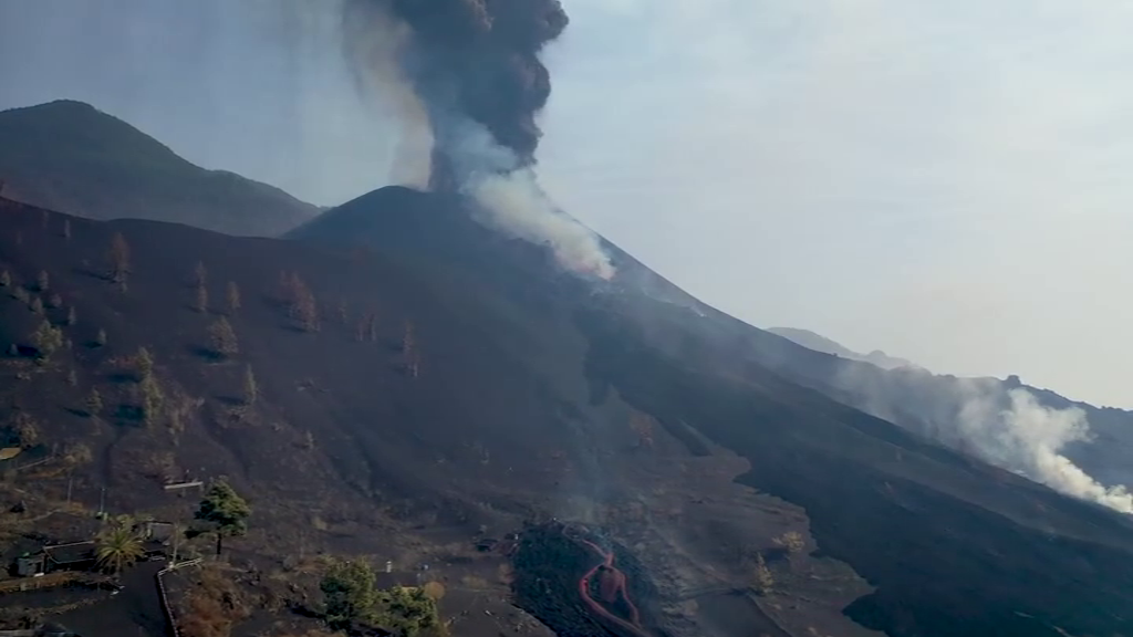 El volcán ha emitido unas 250.000 toneladas de dióxido de azufre
