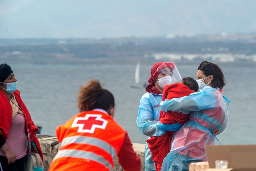Rescatan 41 migrantes al norte de Lanzarote