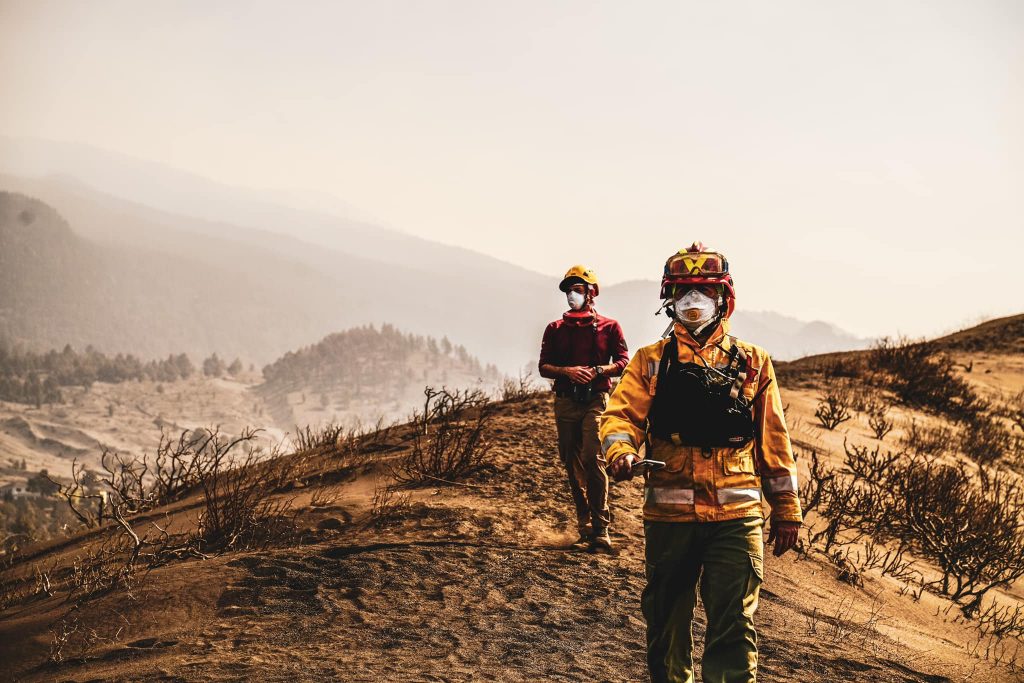 Los Agentes de Medio Ambiente colaboran en las tareas de emergencia