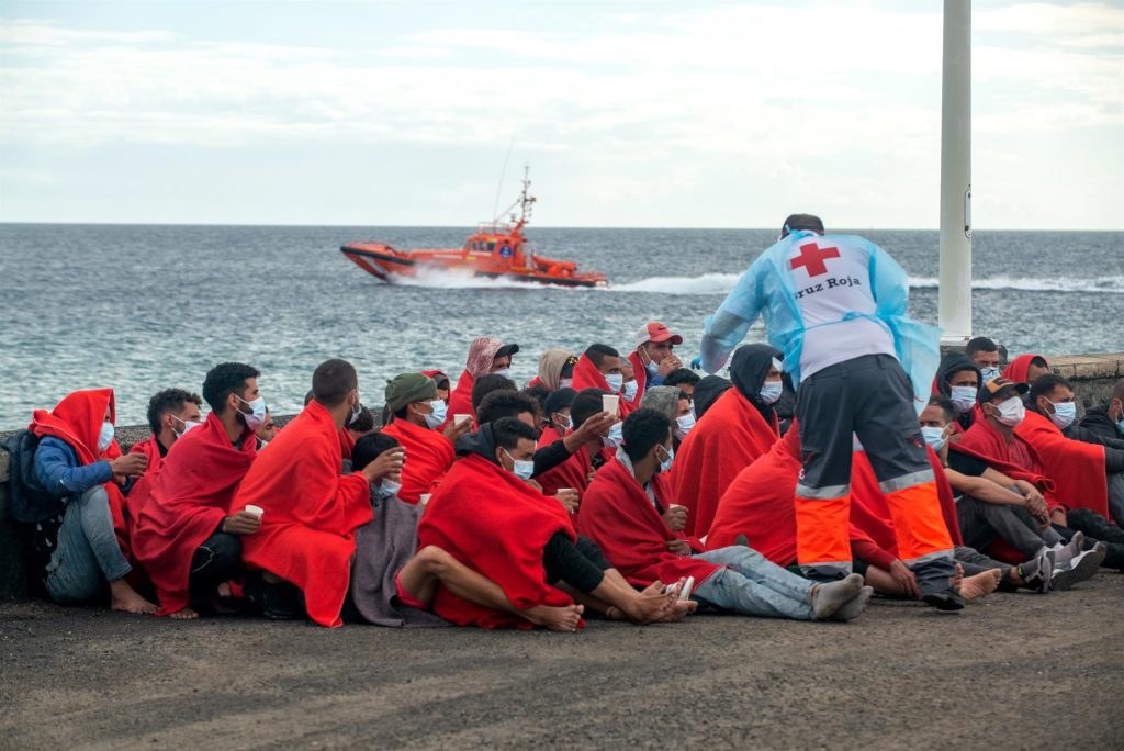 18 migrantes al suroeste de Gran Canaria
