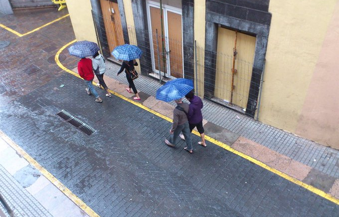 Las precipitaciones en Canarias durante el verano superan las previstas